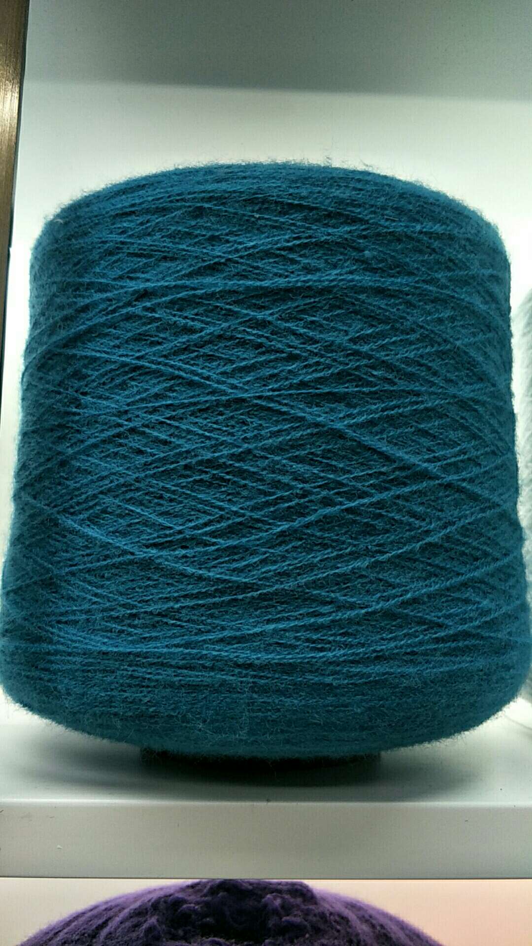 The 28-count double yarn is very shiny