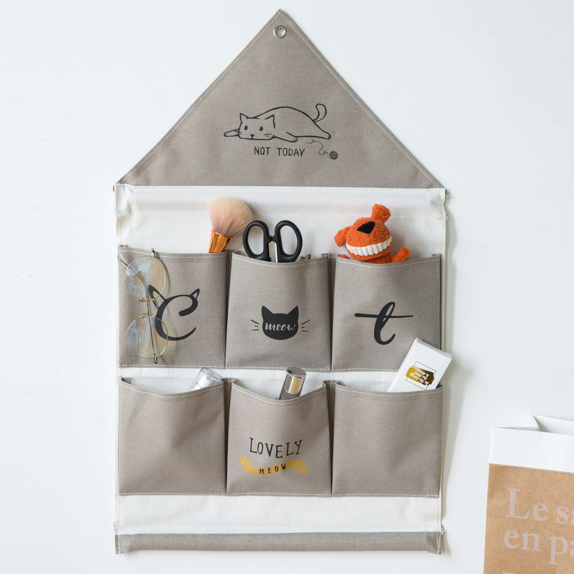 新品爆款厂家直销 谷子麦子   房子6兜挂袋产品图