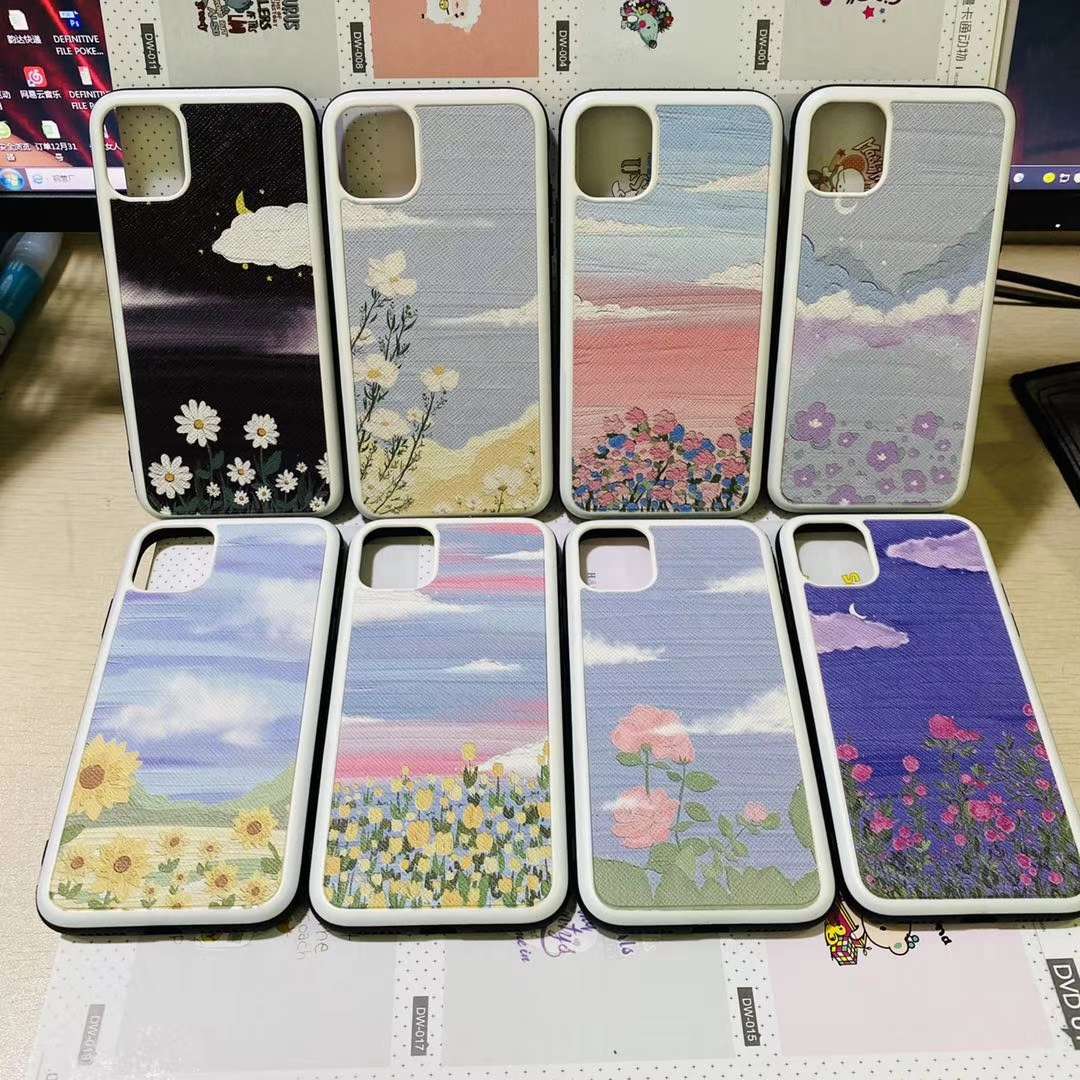 2-in-1 cover print phone case
