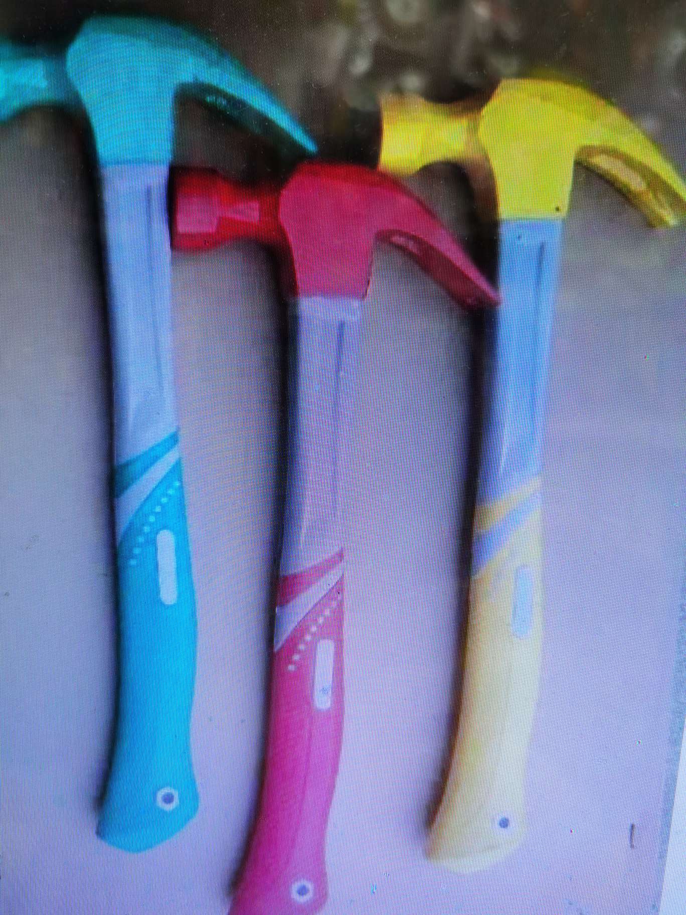 Claw hammer Hammer with two-tone handle hammer square hammer eight-point hammer axe mason's hammer undefined