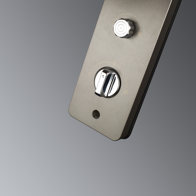 鸥宝P60智能指纹锁家用防盗门锁大门锁密码锁细节图