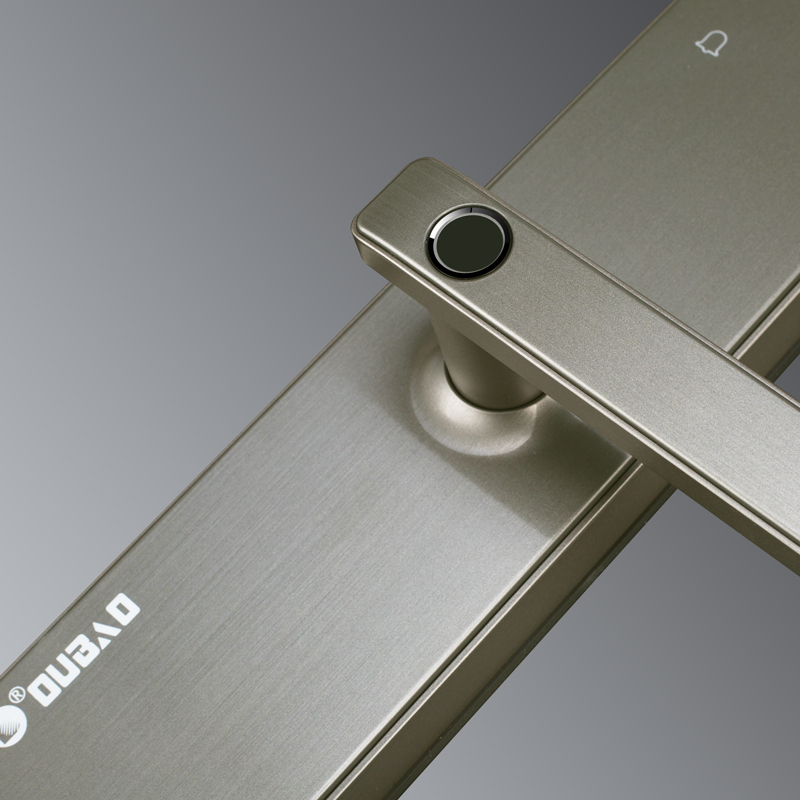 鸥宝P60智能指纹锁家用防盗门锁大门锁密码锁产品图