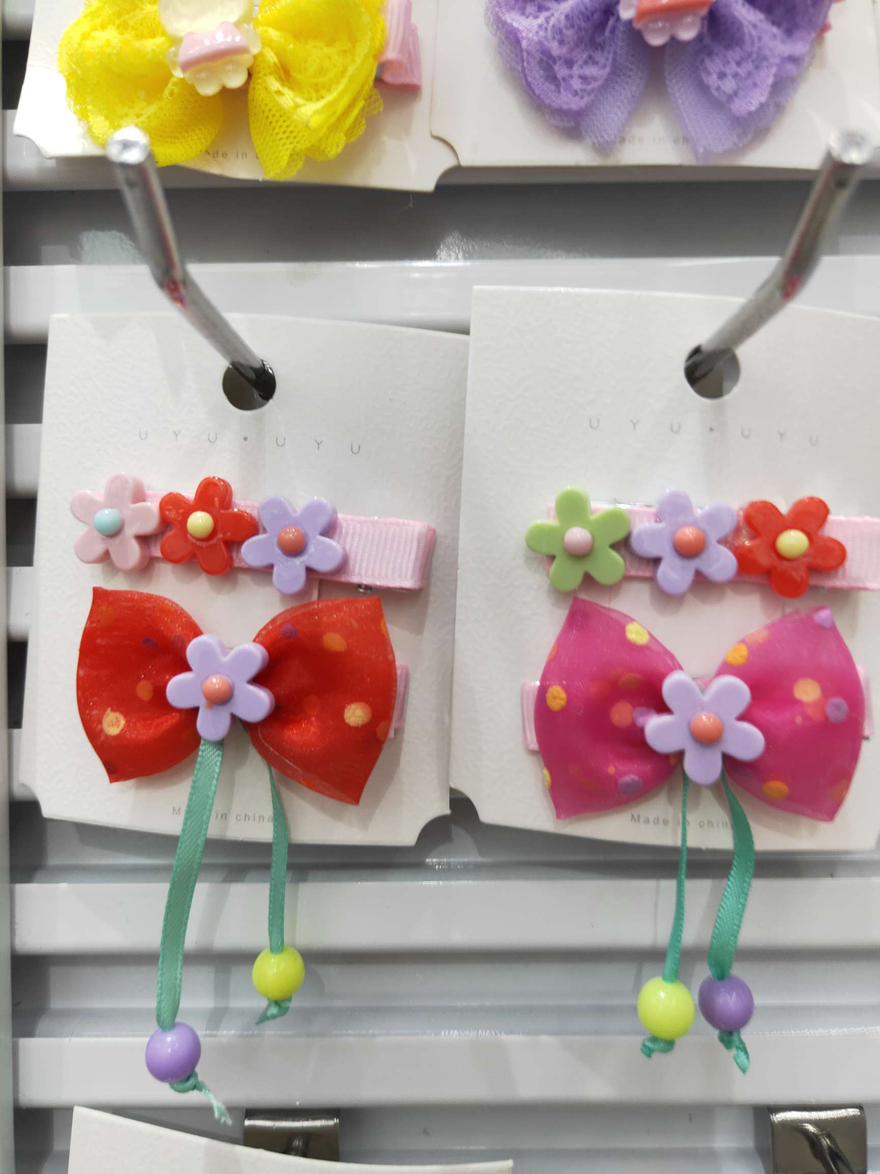 Korea imported children hair accessories Dongdaemun headdress baby hair rubber candy ball flowers rope thumbnail
