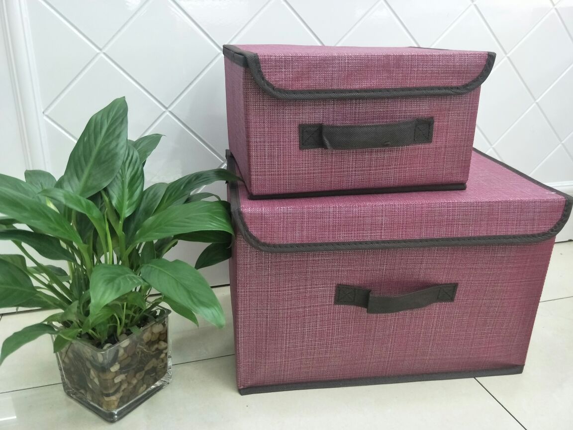 覆膜无纺布收纳凳，无纺布收纳箱，收纳用品