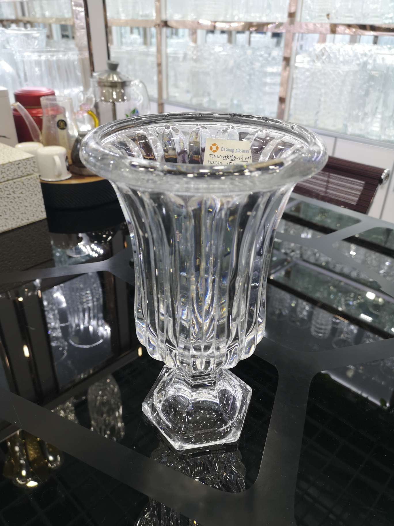 HP250系列水晶玻璃花瓶楚光玻璃图
