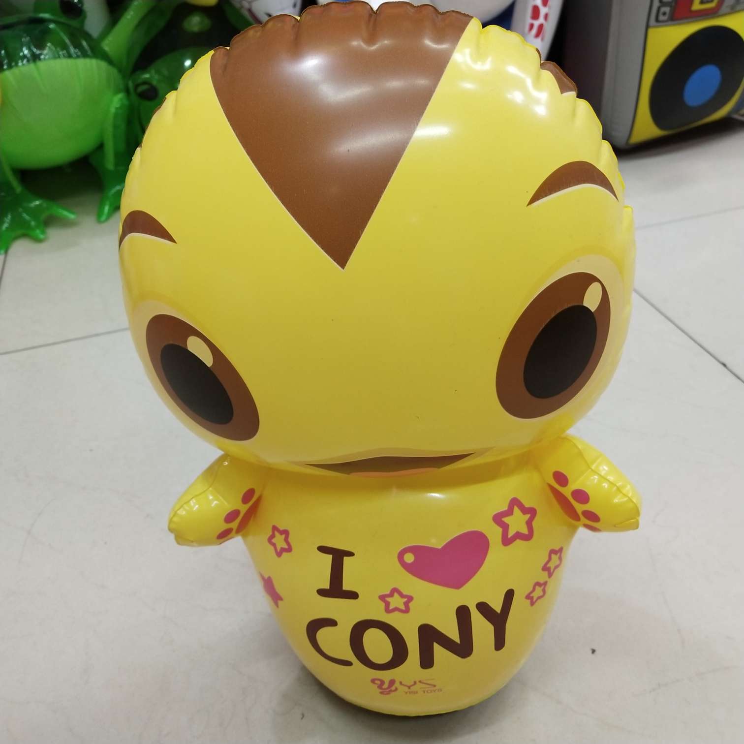 小鸭子充气玩具产品图