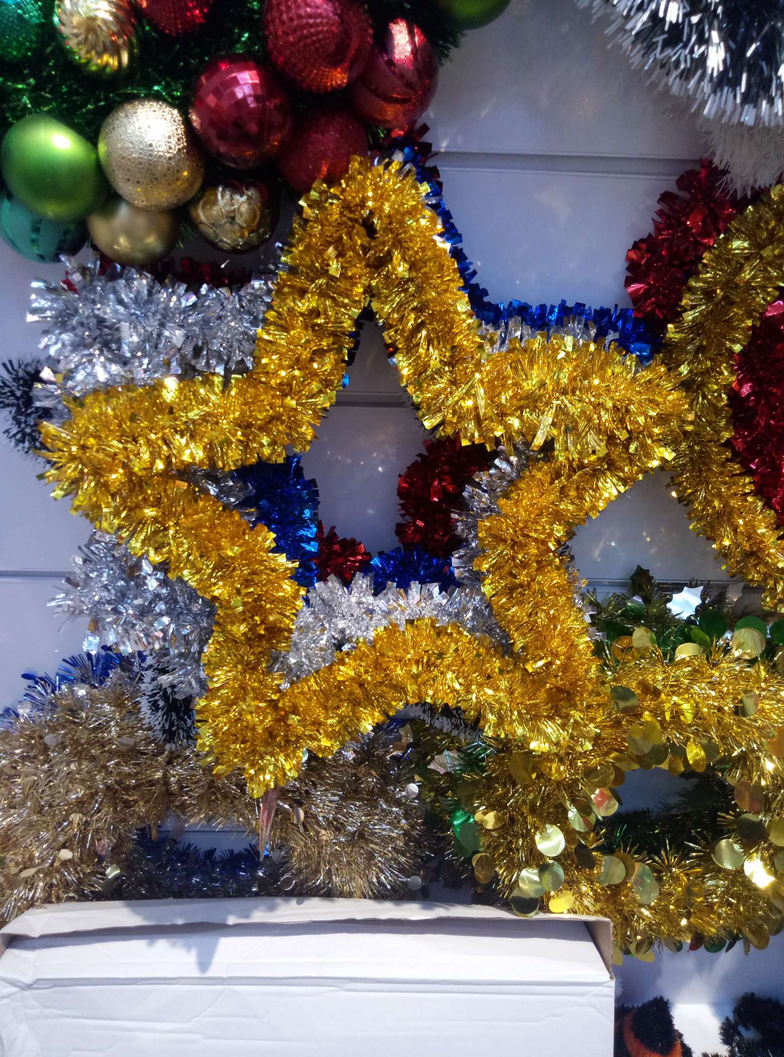 Direct sales from the original manufacturer of Christmas pendants with five-pointed star wire details Picture