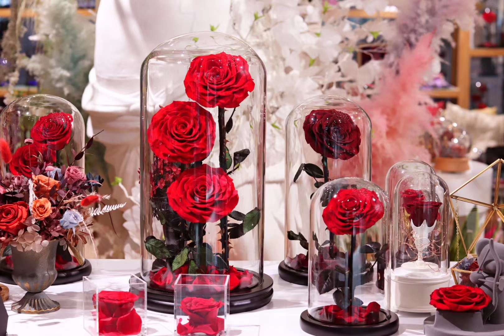 永生花玻璃罩礼品