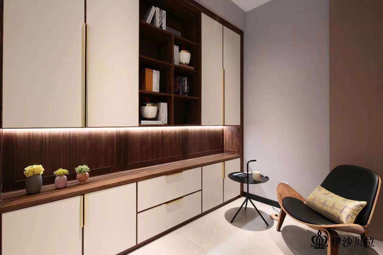 Yishabera all-aluminum home kitchen cabinets, wardrobes, wine cabinets, antique display stands, decorative cabinets, modern and simple new Chinese style light luxury undefined