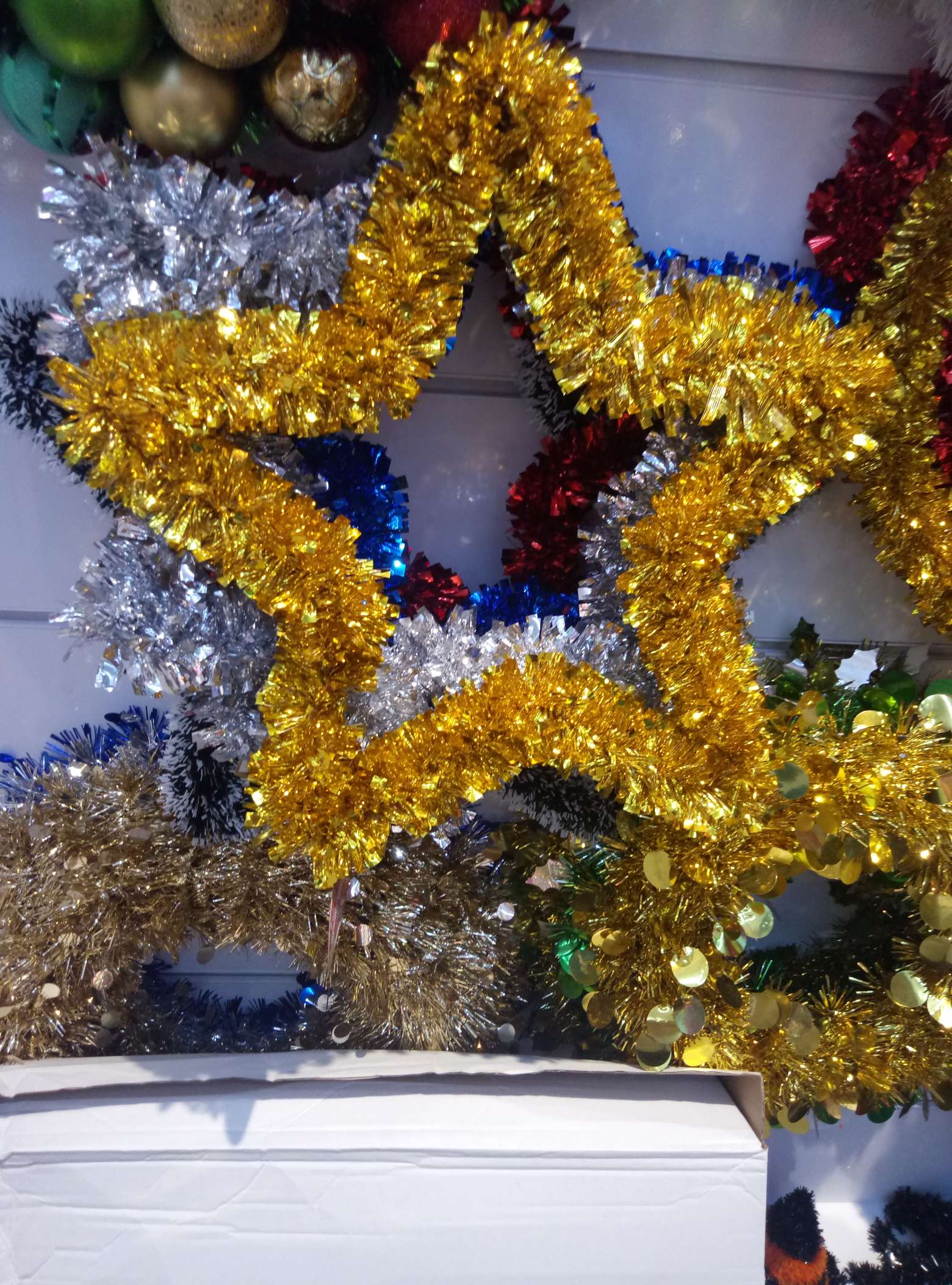 Direct sales from the original manufacturer of Christmas pendants with five-pointed star wire