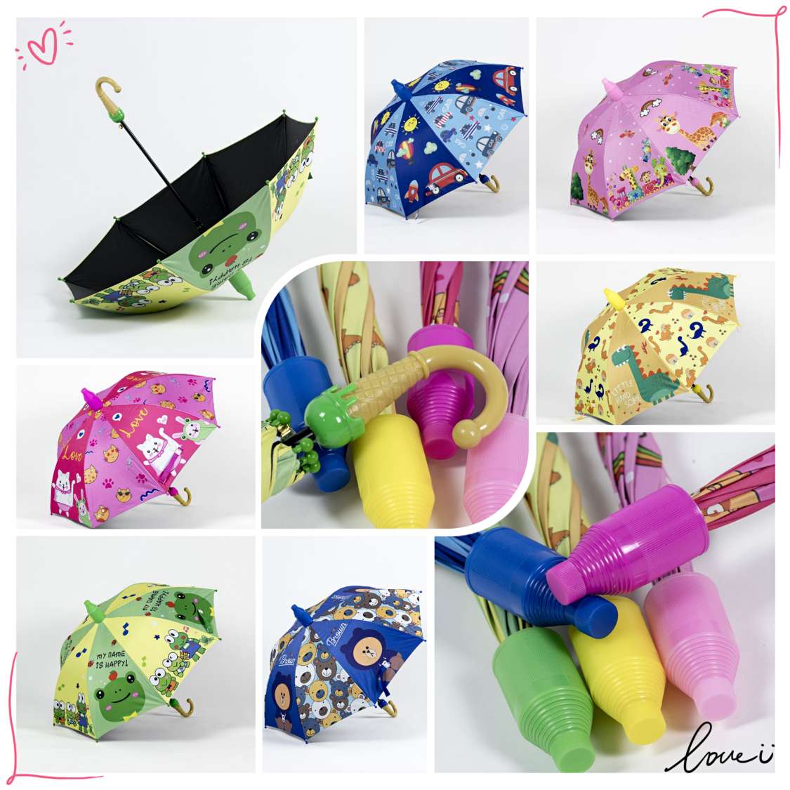 50 cm vinyl children's umbrella