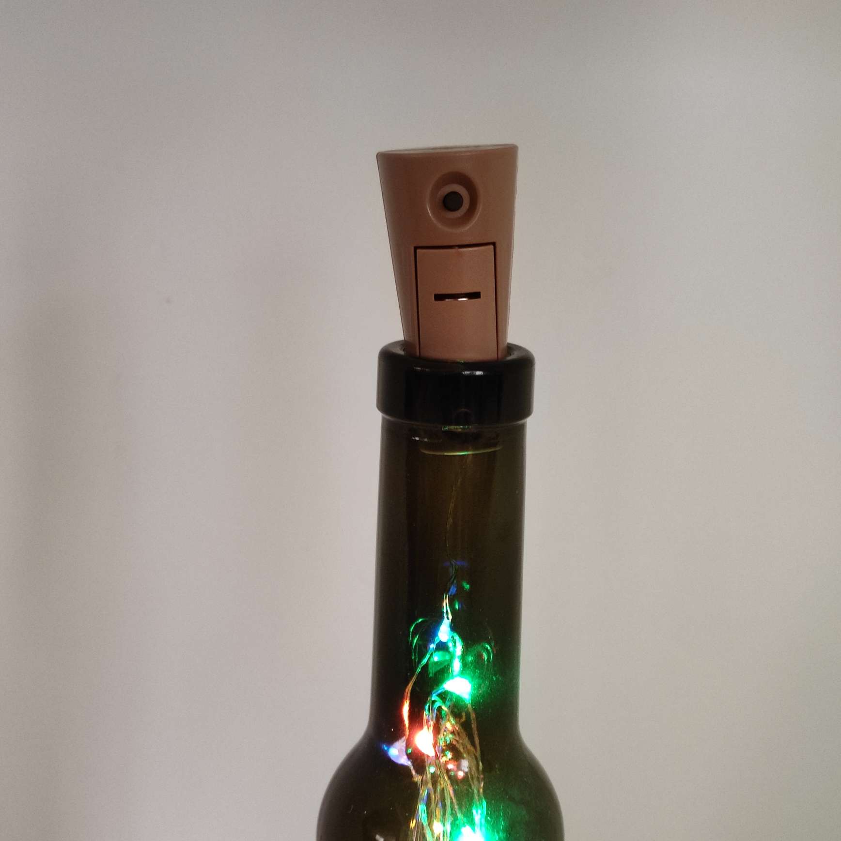 新款3功能闪烁瓶塞灯串 圣诞节日氛围led铜线灯红酒瓶装饰瓶塞灯详情图7