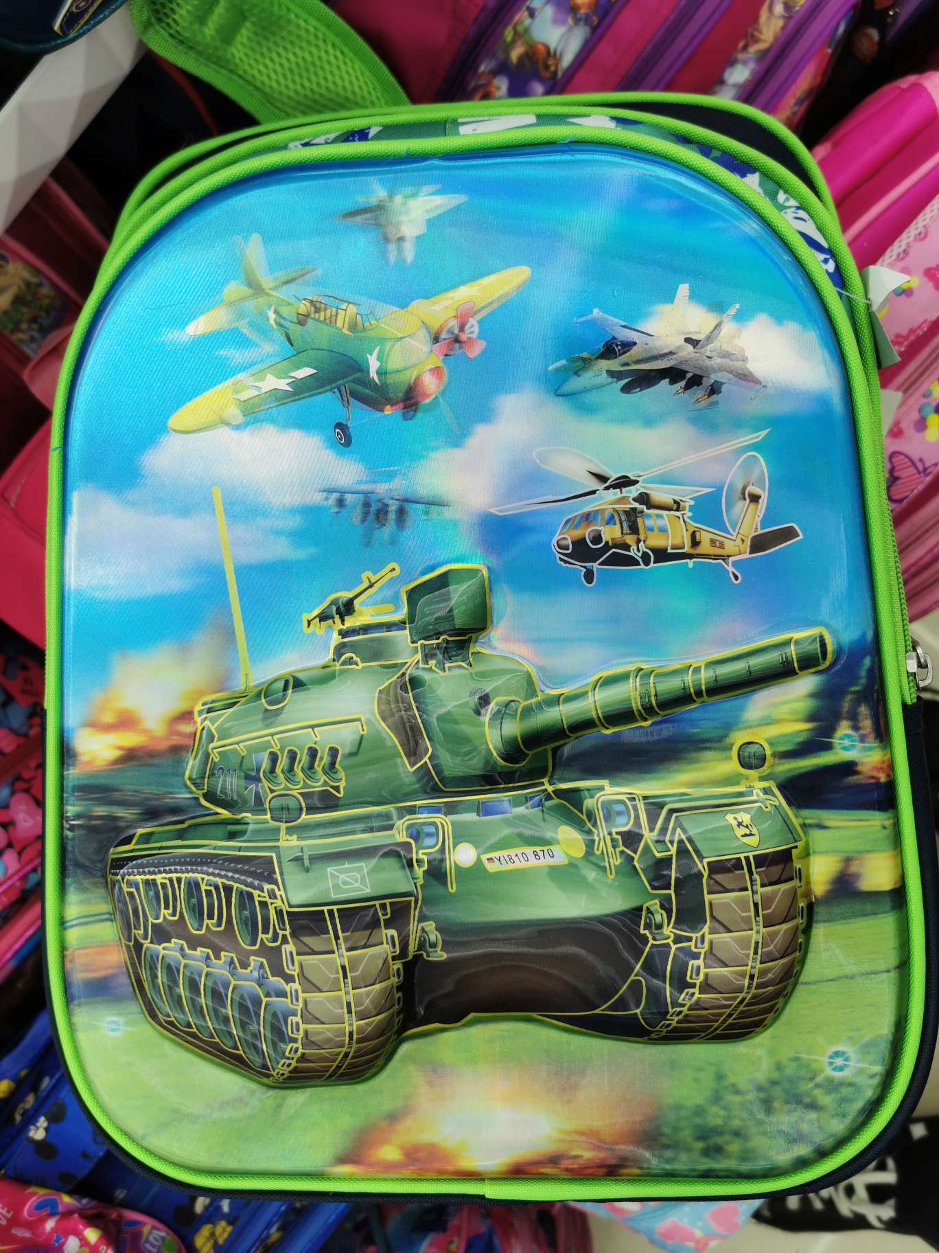 幼儿园小书包3岁男女儿童防走失背包可爱产品图