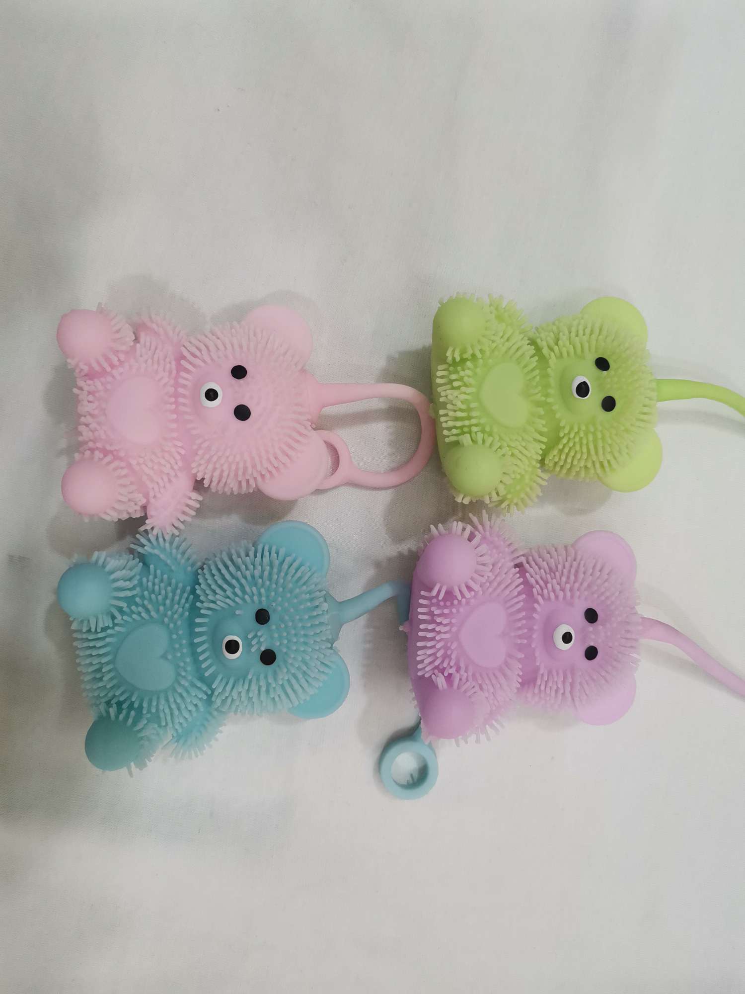 Manufacturer direct SALE TPR mini bear pressure relief ball