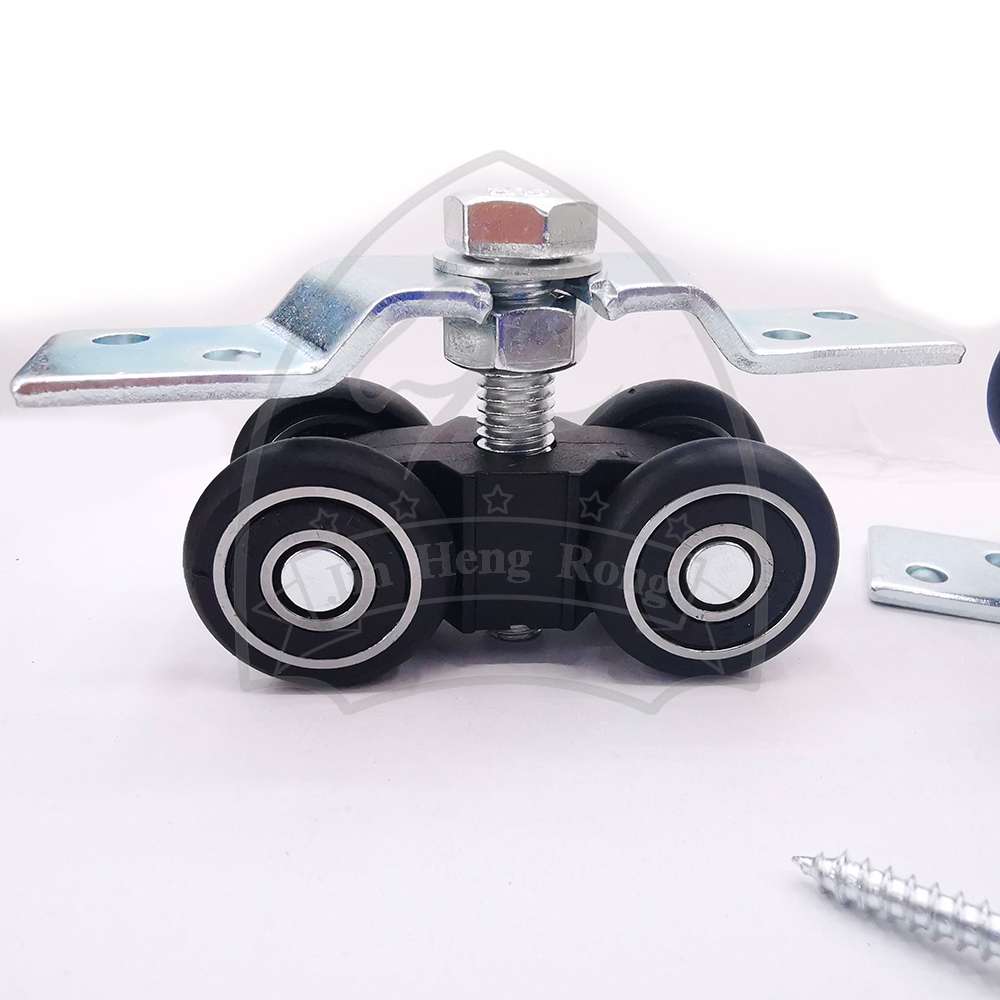 Solid wood door lifting wheel cabinet door track pulley South American style sliding door pulley flat open bathroom door lifting wheel Application Scenario