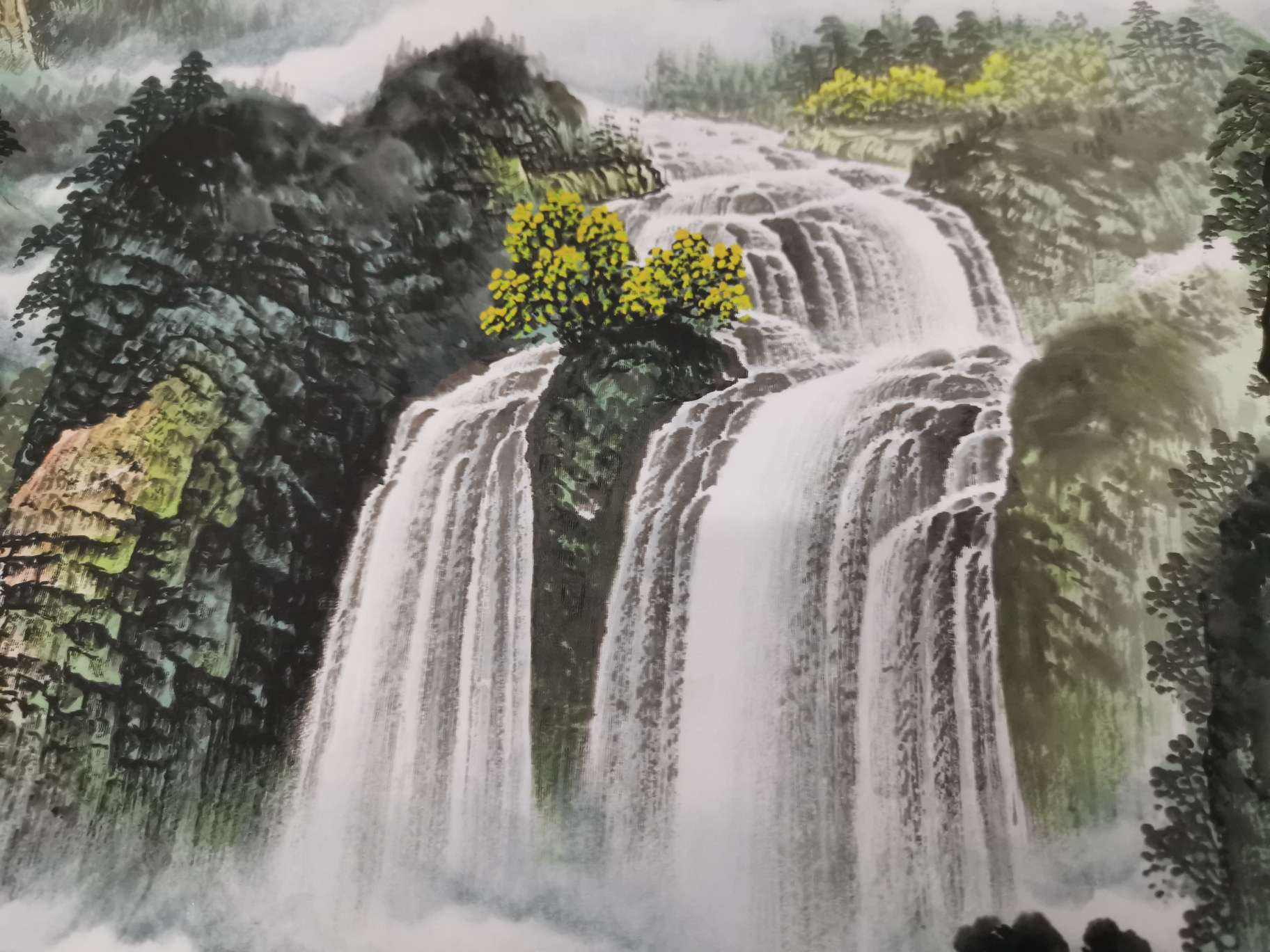 国画实物图