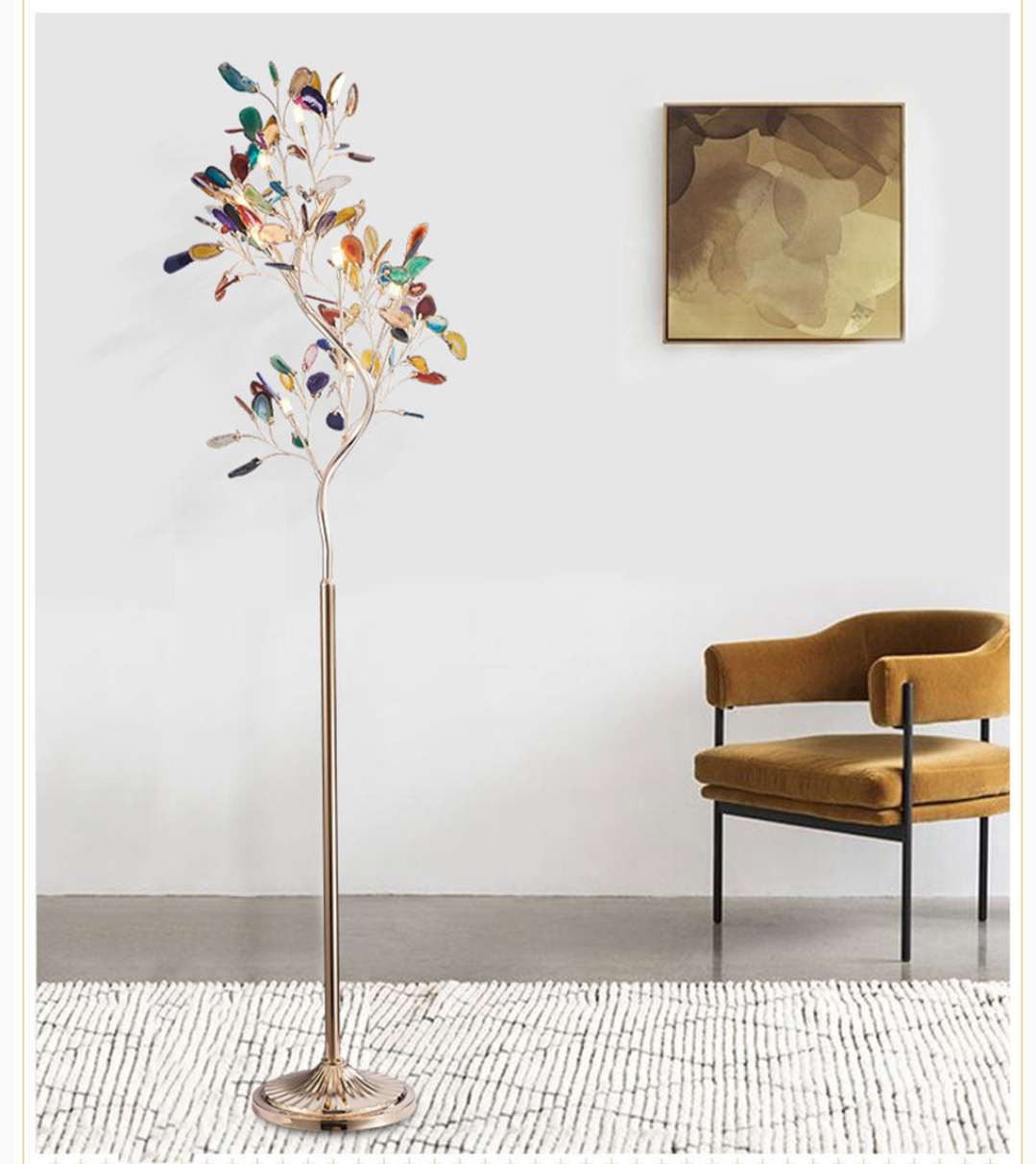 Modern art floor lamp