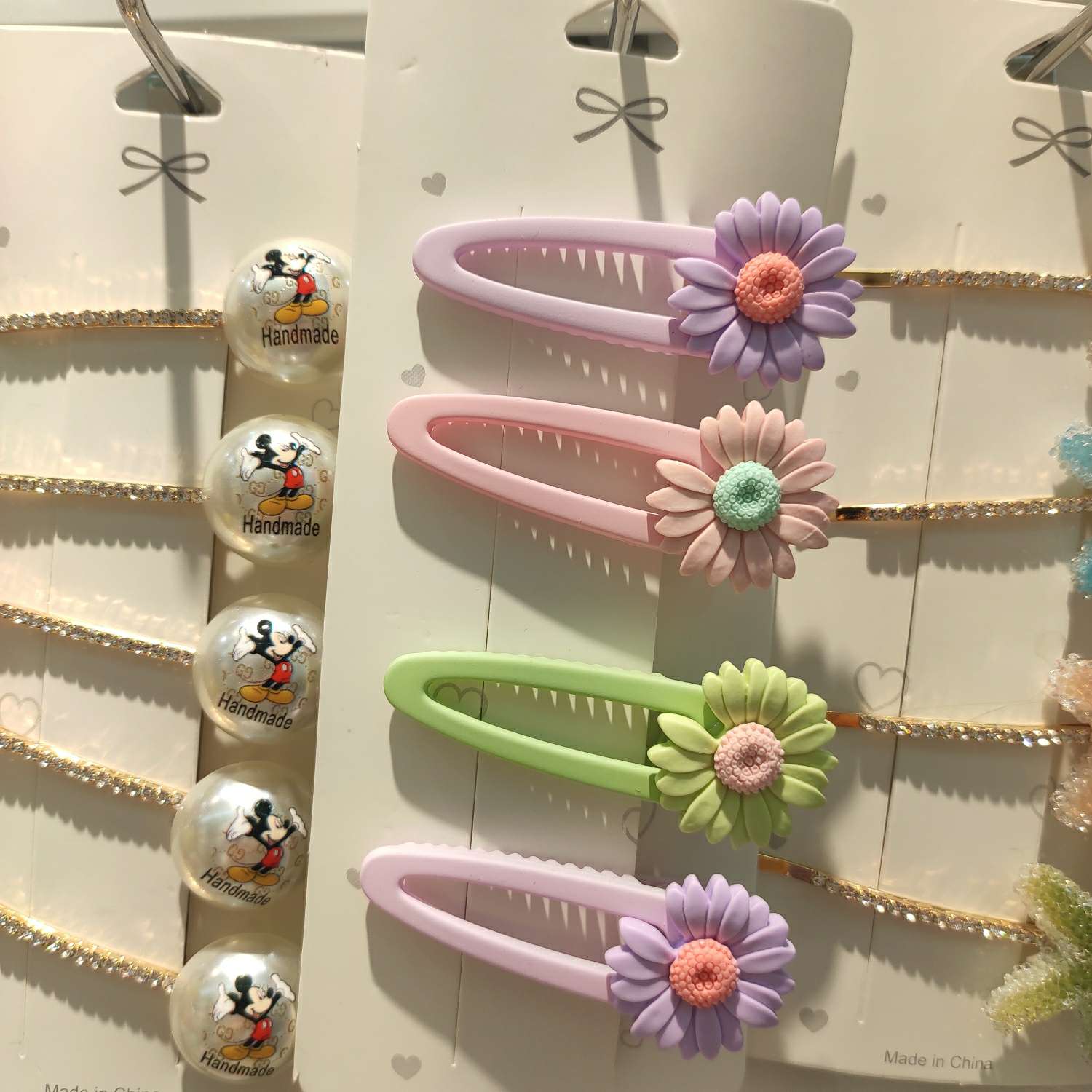 Yiwu Selection daisies simple temperament hairpin web celebrity daisies hair card super xianins sen tiaras