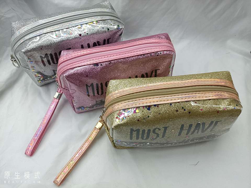 新款化妆包 可爱  女士化妆包  洗漱包   拉链包   零钱包    笔袋   透明三件套厂家直销