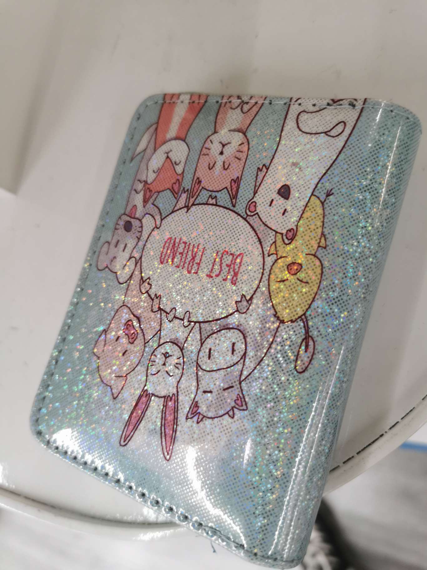 儿童公主零钱包女孩中小学生可爱卡通钱包手机包长款皮夹子产品图