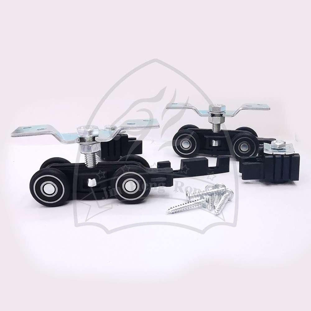 Solid wood door hanging wheel Track pulley South American style push pull sliding door pulley flat open cabinet door slow hanging wheel Application Scenario