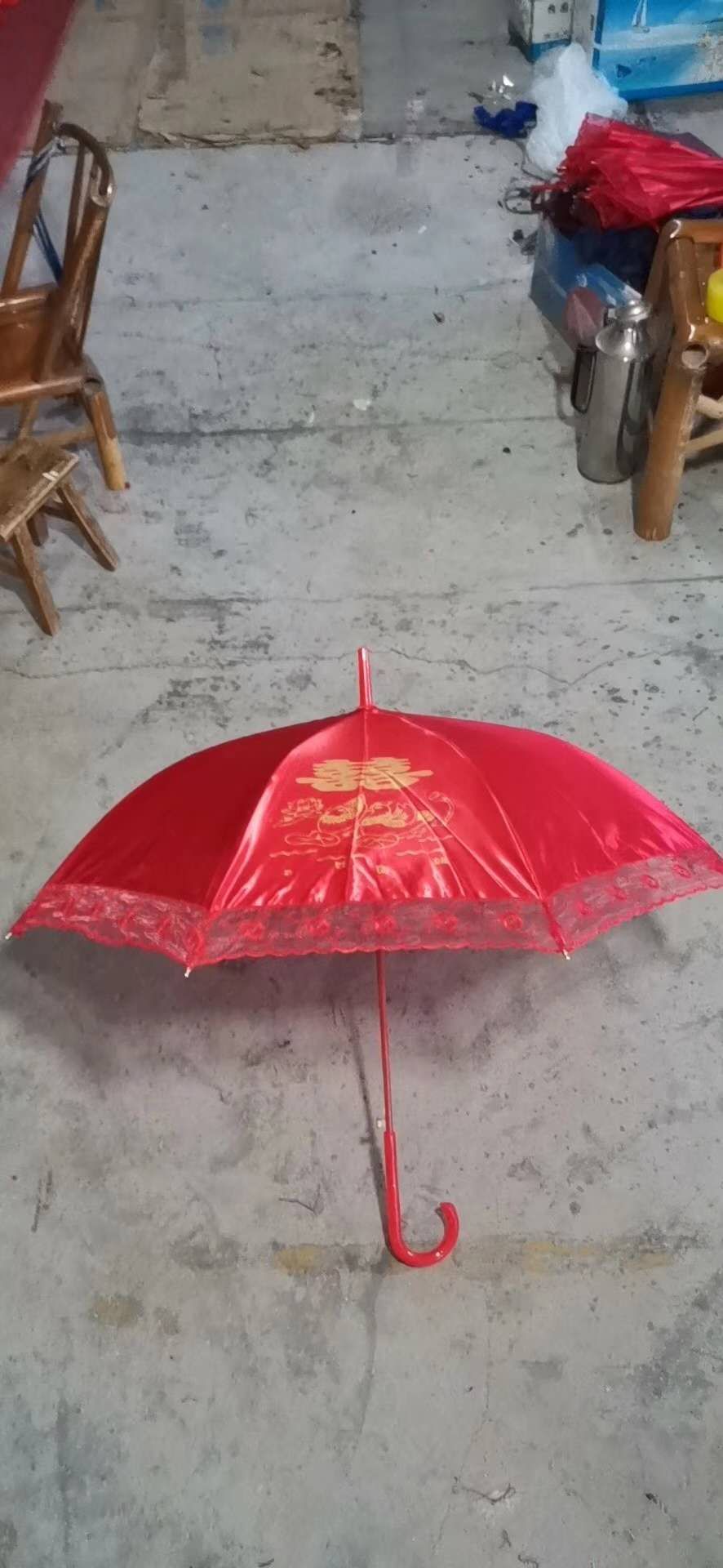 New Year umbrellas for loving couples details Picture