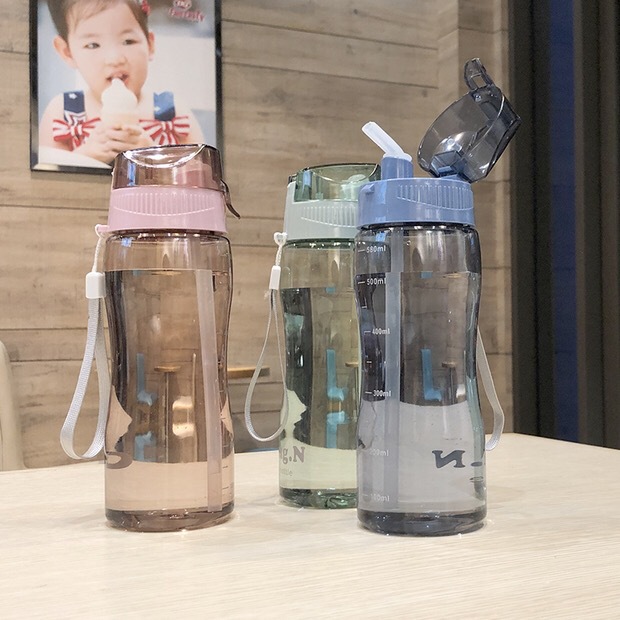 Yiwu Haohuo sports water-absorbing Cup 580ml material PC sealing ring Silicone water cup undefined