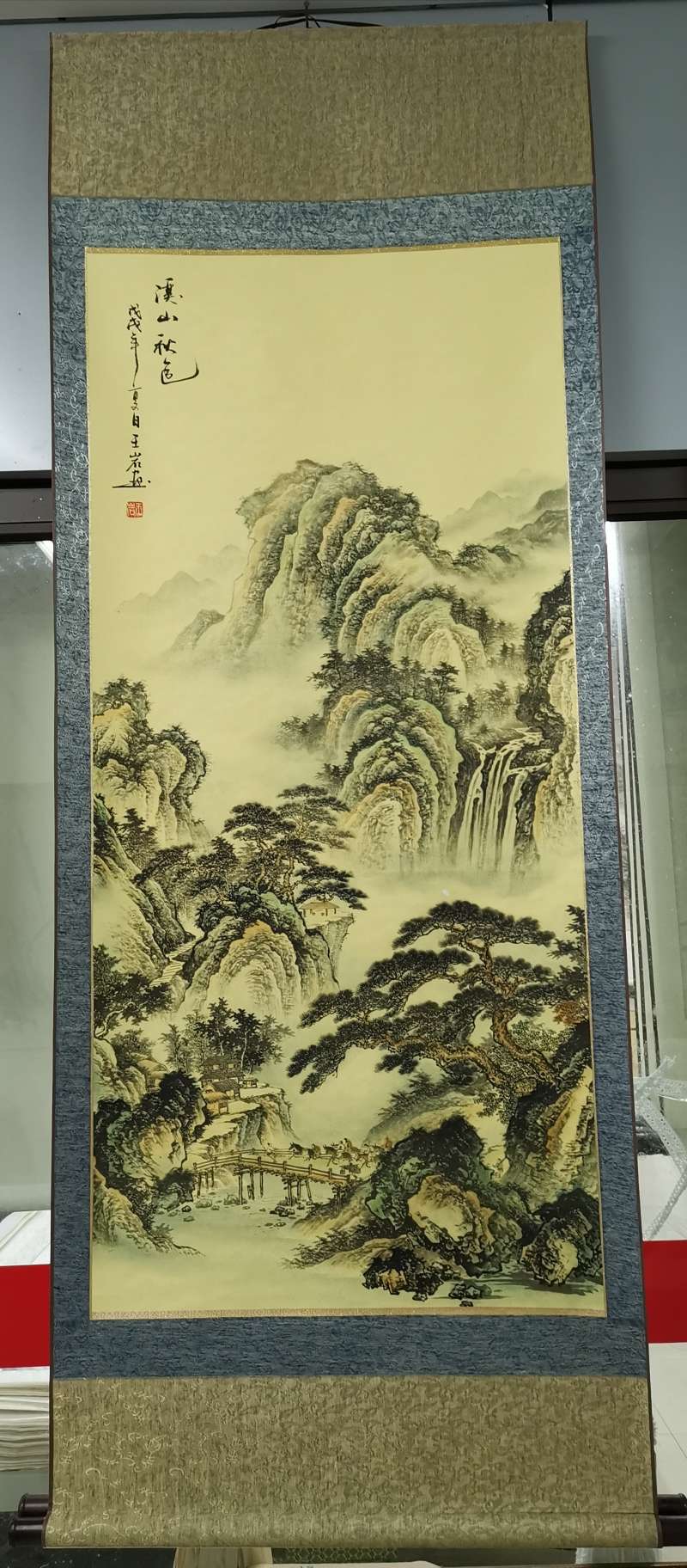 挂轴仿古画