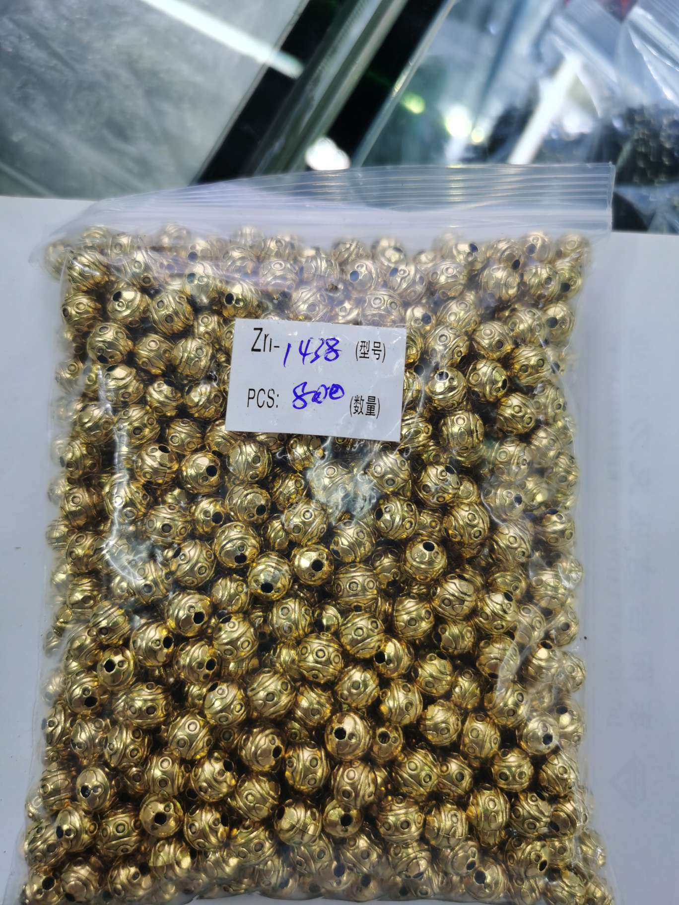 Zinc alloy beads ZN-1438 thumbnail