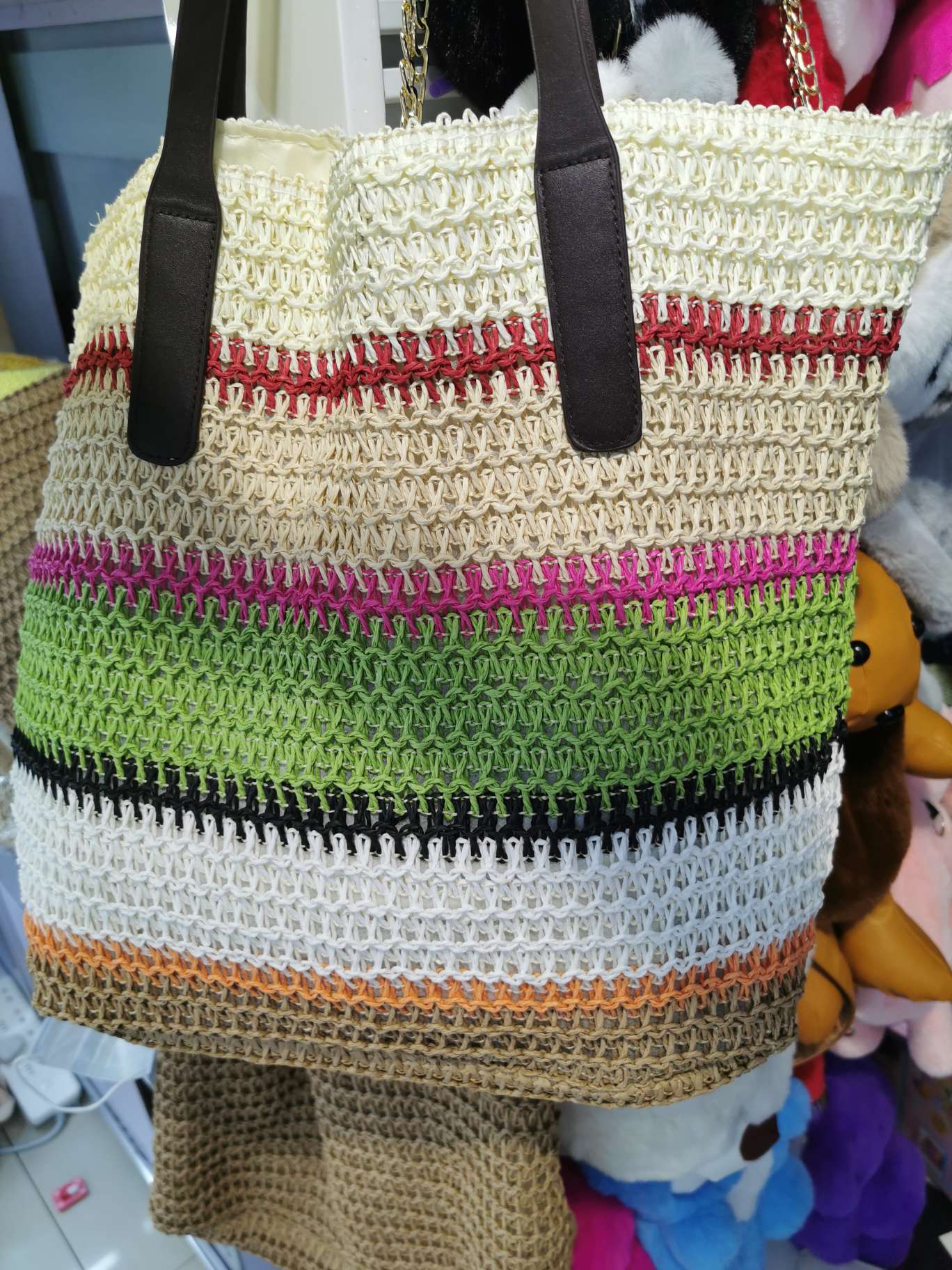 百搭大容量学生帆布袋产品图