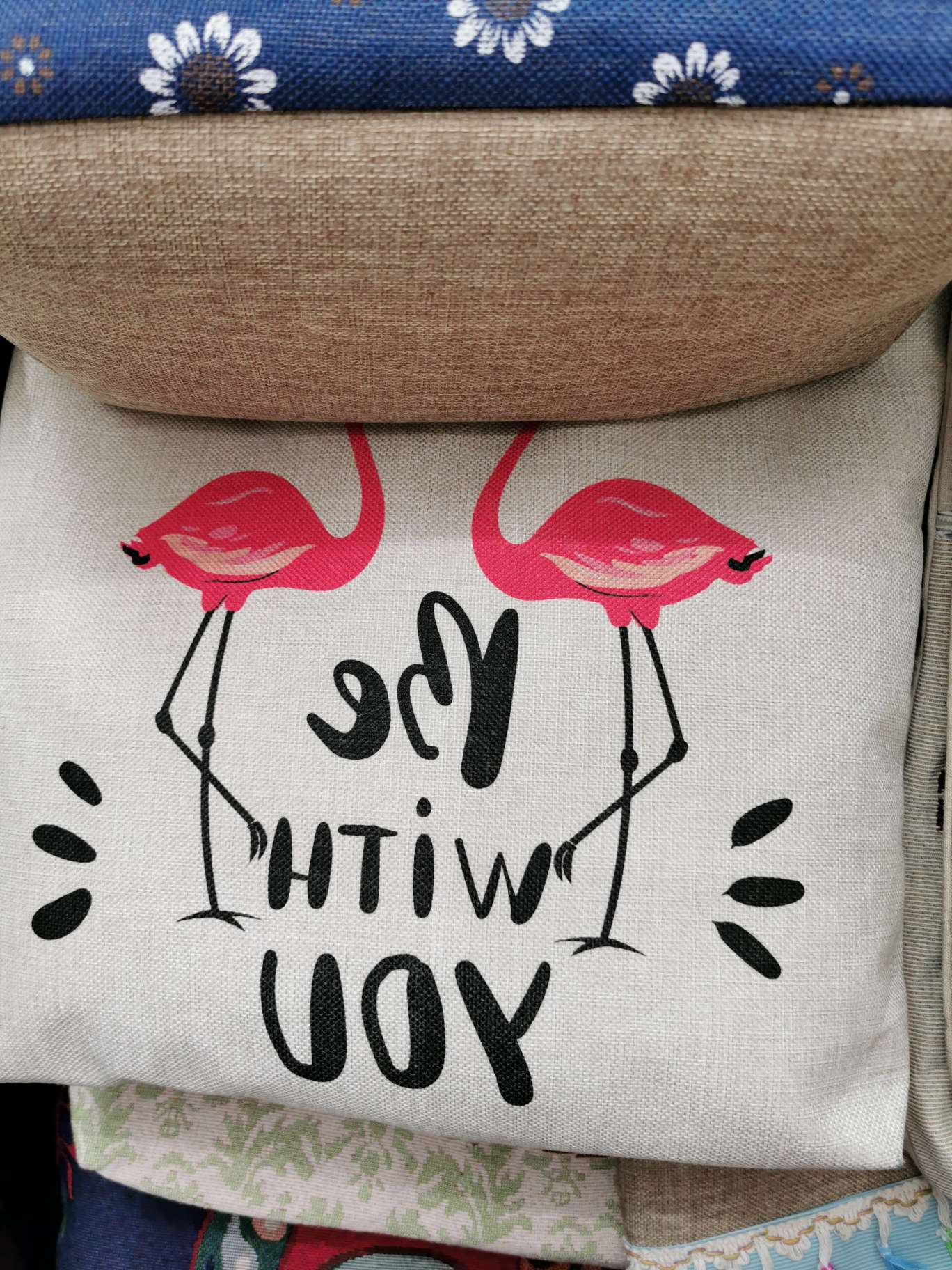 插画百搭单肩帆布包手提购物袋学生女图