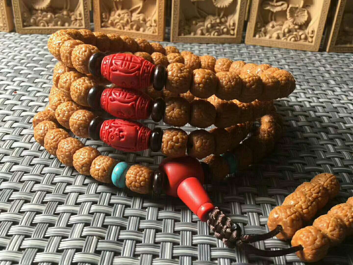 Vajra Bodhi with cinnabar