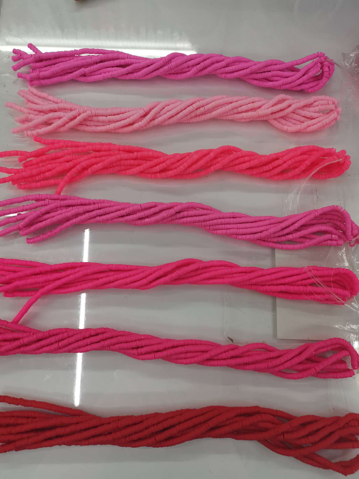 6 cm ceramic tube pieces, partition pieces, accessories bracelets, necklaces, earrings, shoes and clothing accessories details Picture