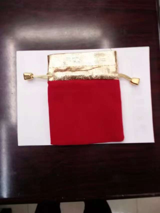 Gold-mouthed velvet bags, rose gift bags, accessory bags, gift packaging bags, drawstring bags, gauze bags, wedding candy packaging bags
