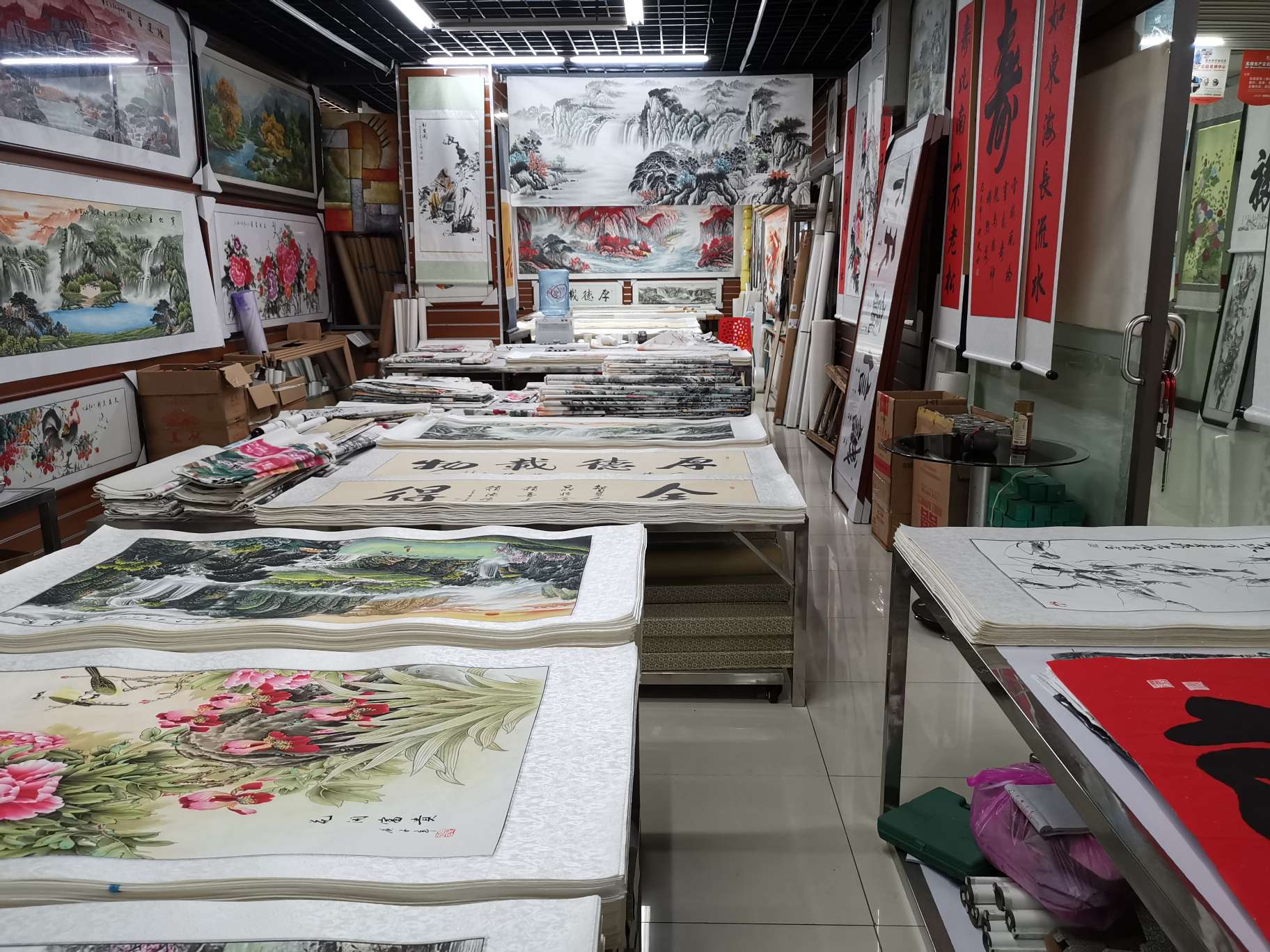 110x280 national trend traditional Chinese painting undefined