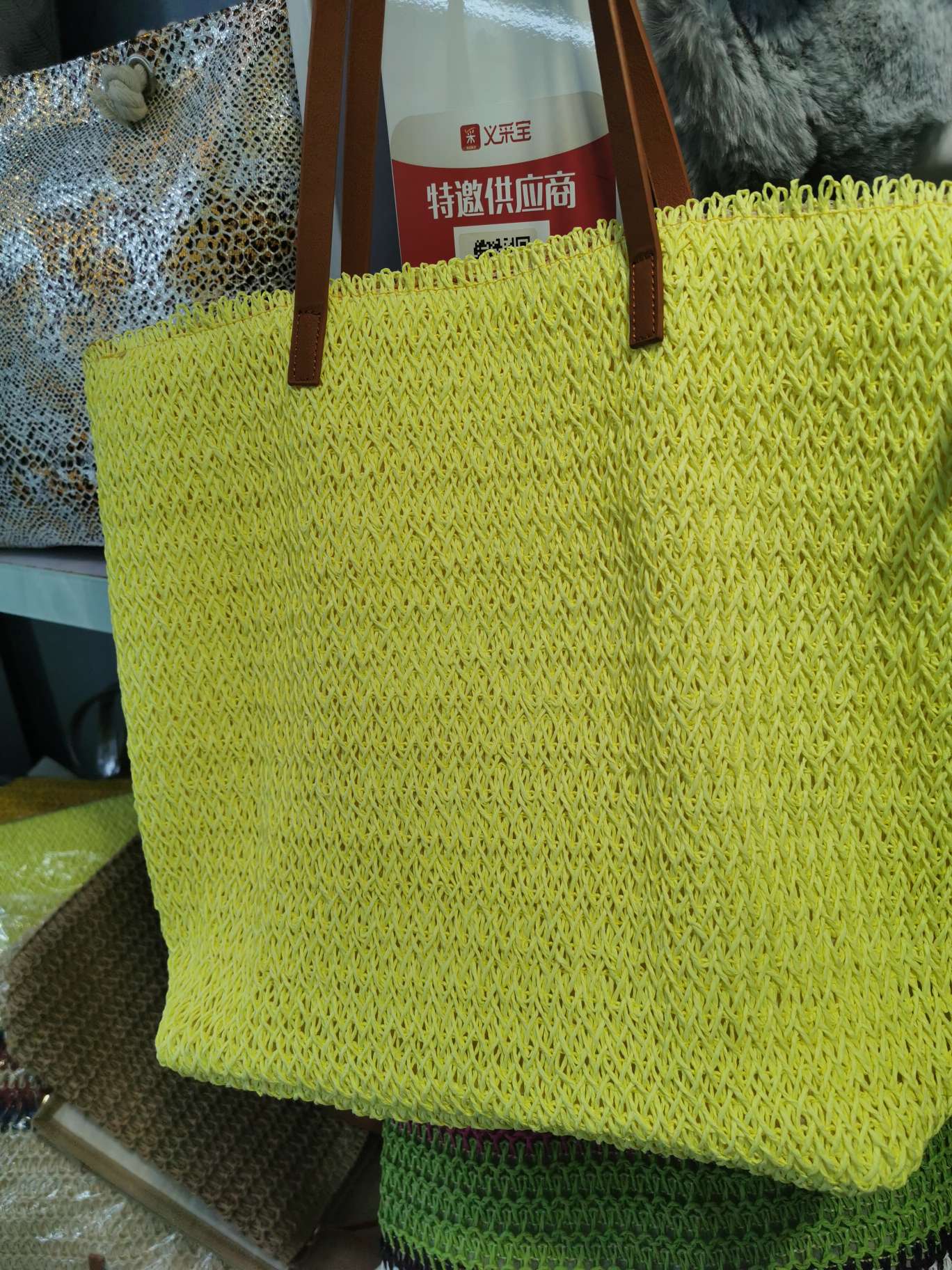 百搭大容量学生帆布袋包