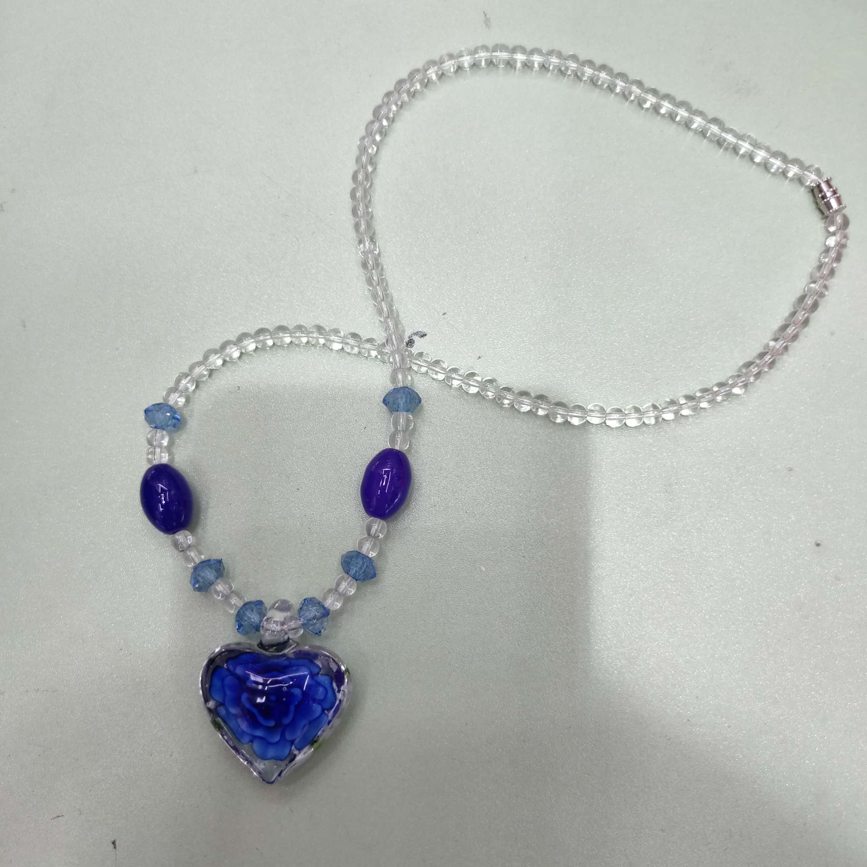 Love crystal necklace thumbnail