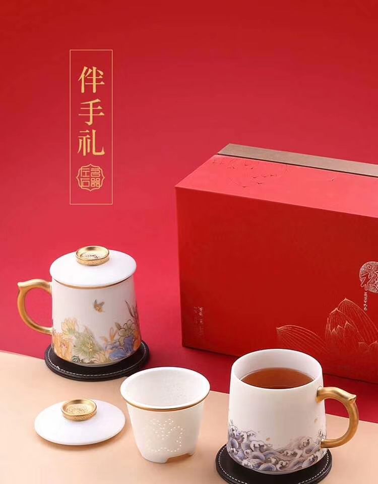 景泰蓝茶具，茶杯/杯子/茶具细节图