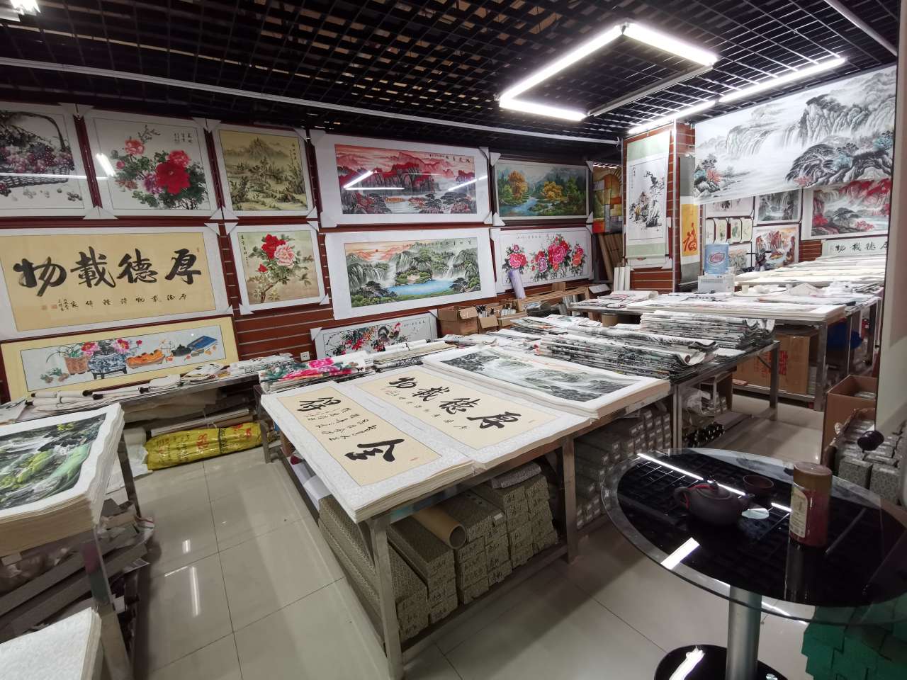 110x280 national trend traditional Chinese painting Item Picture
