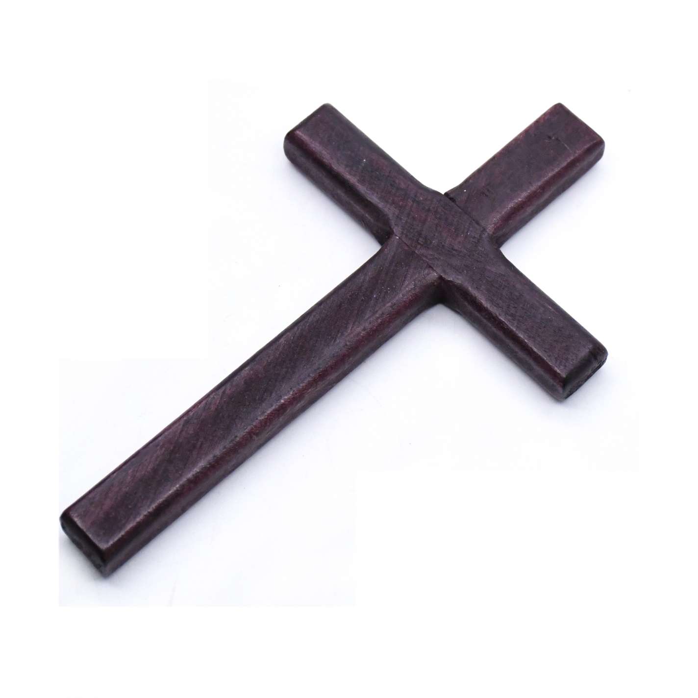 A 12*7cm handcrafted wooden hand-held cross gift Item Picture