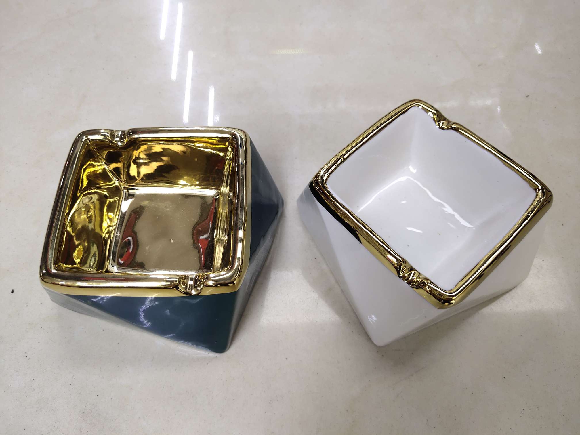 仿大理石陶瓷烟灰缸详情图7