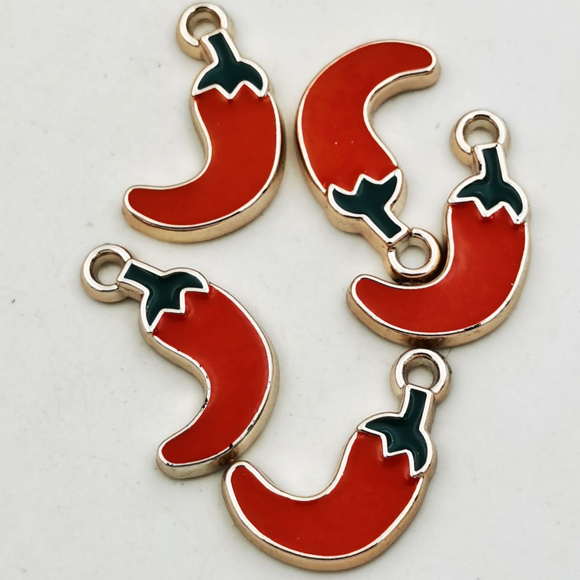 Exquisite chili pepper jewelry accessories Specification image