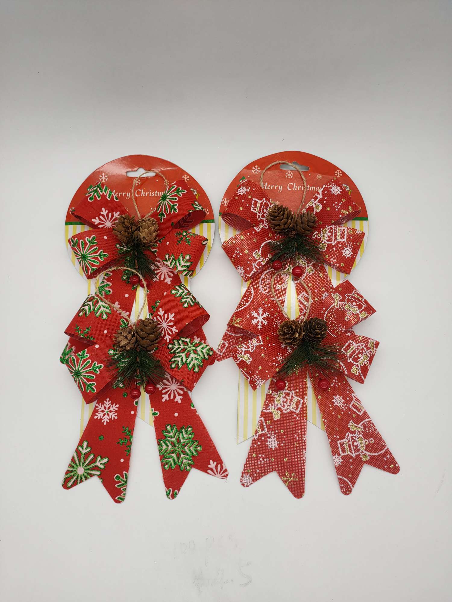 Cambric snowflake bow thumbnail