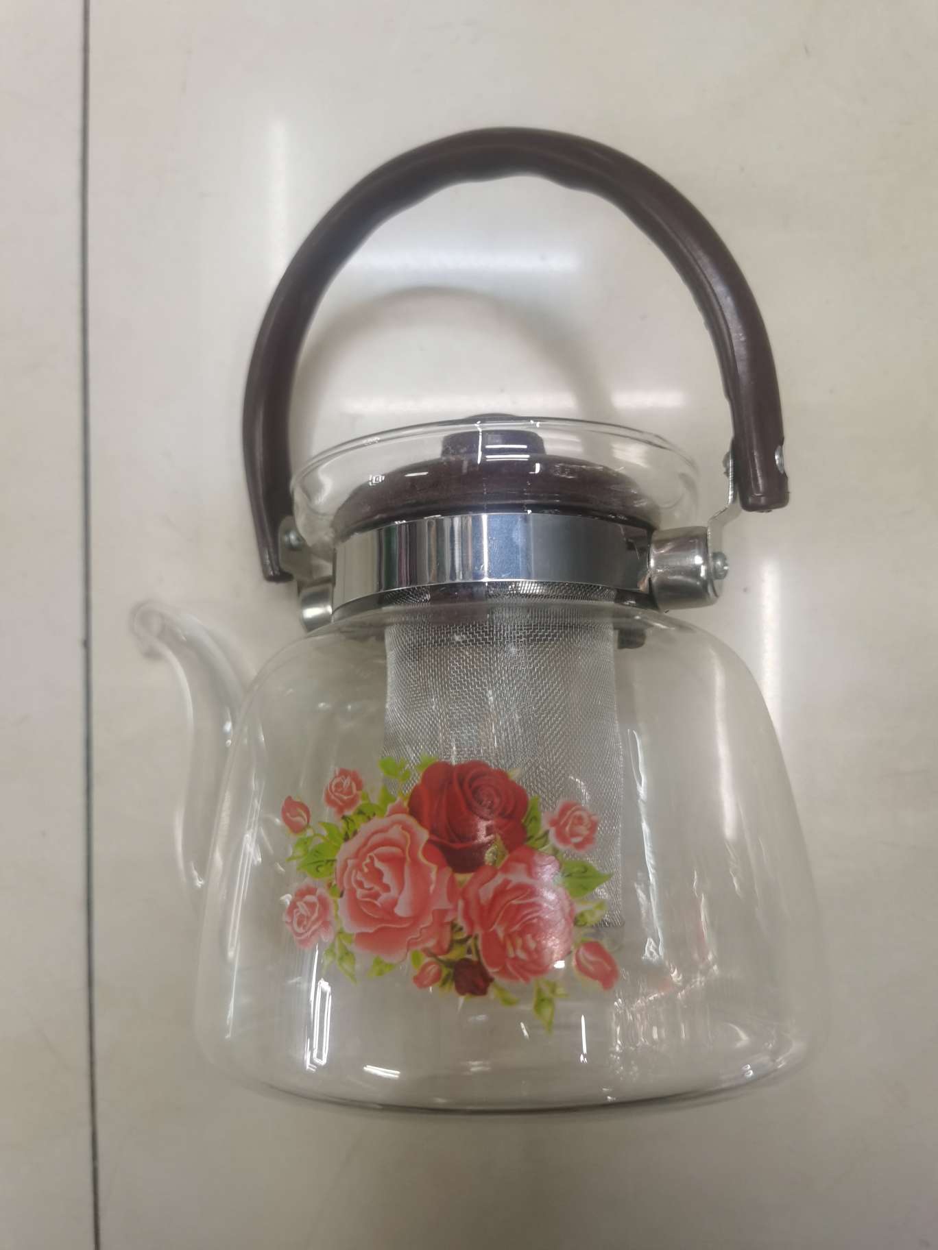 Glass teapot