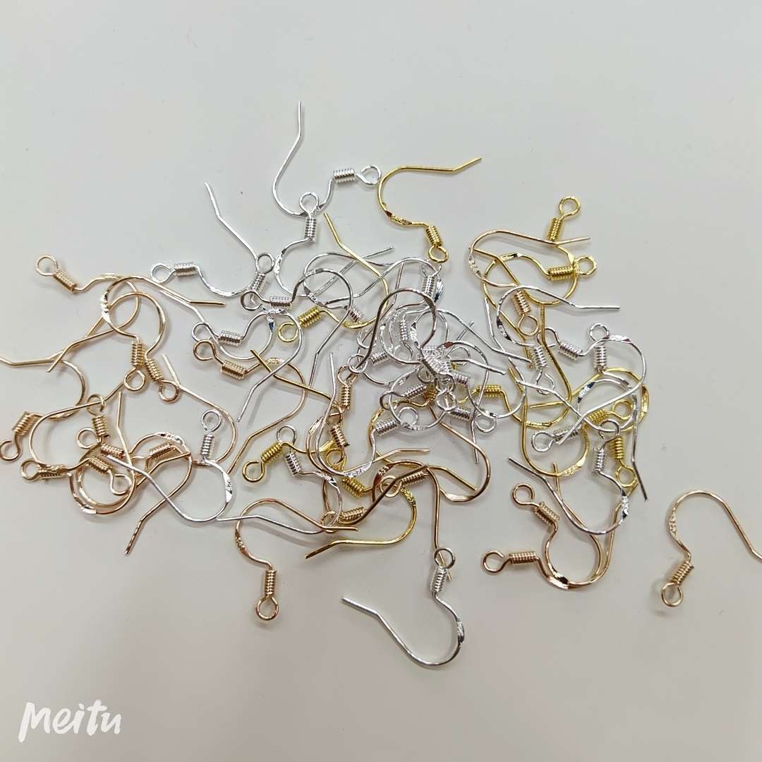 diy饰品配件 925银耳钩 防过敏 环保耳钩耳环
1千/包DIY