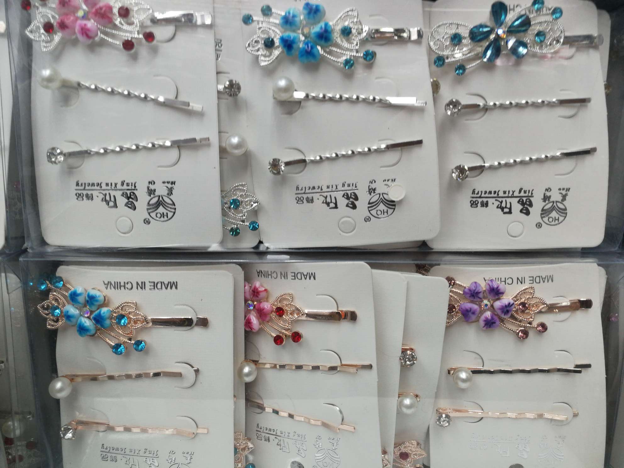 Big flower Crystal 3 set