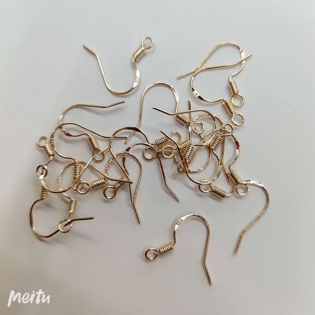 diy饰品配件 925银耳钩 防过敏 环保耳钩耳环
1千/包DIY