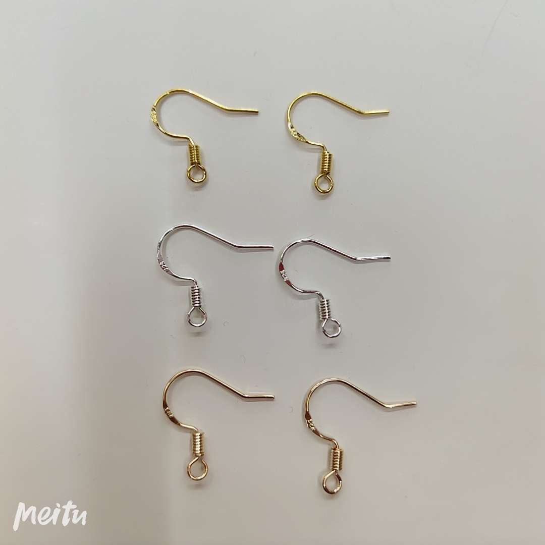 diy饰品配件 925银耳钩 防过敏 环保耳钩耳环
1千/包DIY