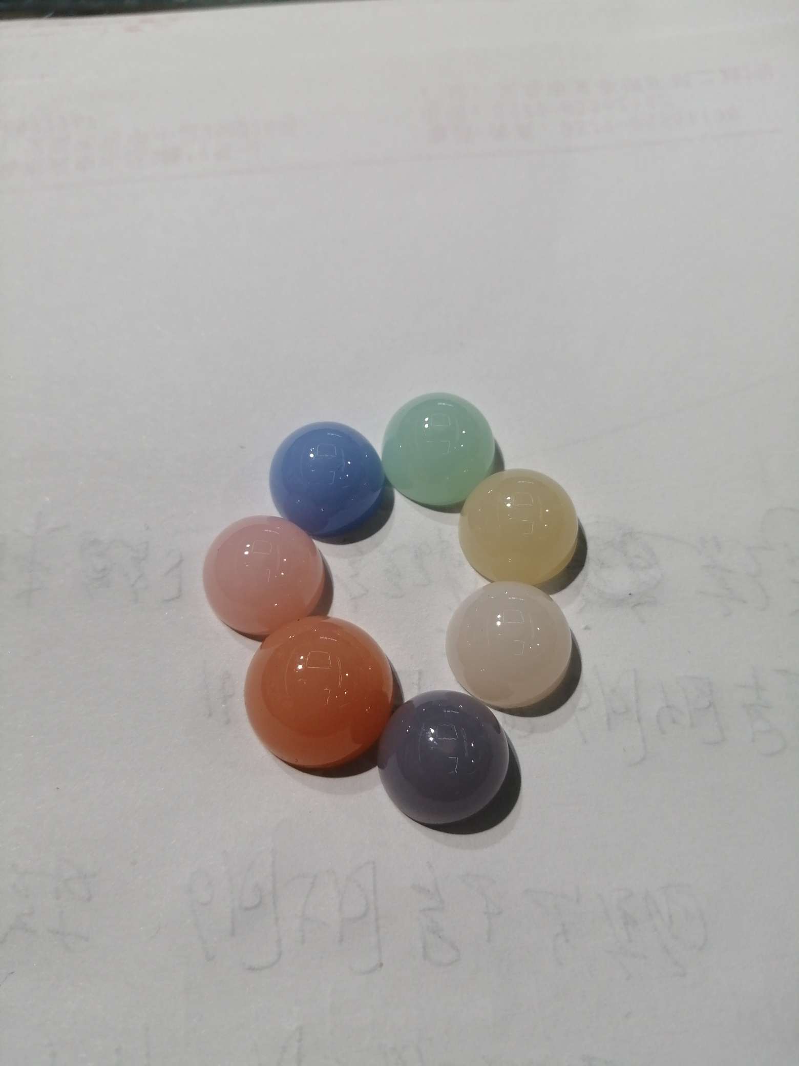 Jelly light oil semi-circle 14mm Specification drawing