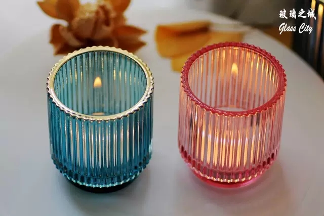 Nordic IKEA style glass candle holder